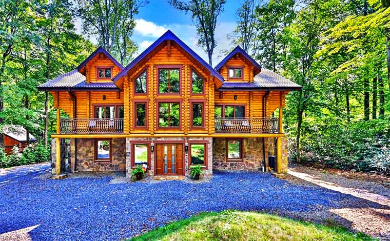 Log Chalet at Camelback Exterior