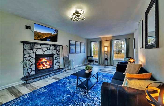 Luxury Retreat Living Room