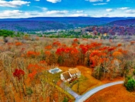 Luxury Retreat with Pool, Hot Tub & Sauna Aerial Exterior