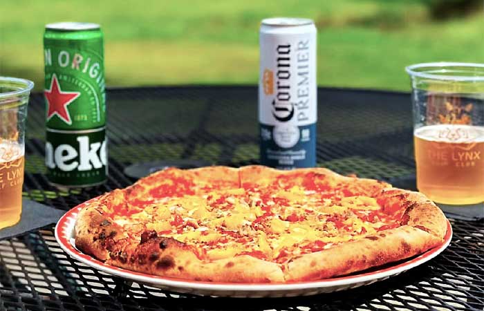 Lynx Tavern on the Green Pizza and Beer