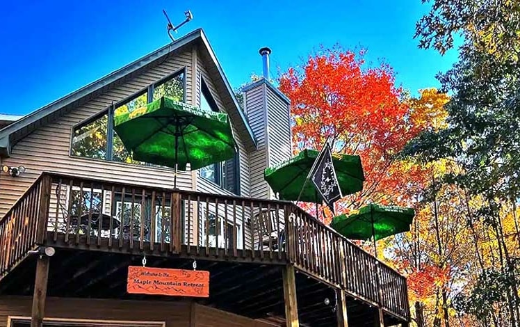 Maple Mountain Retreat exterior