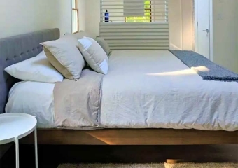 Modern Chalet in Arrowhead Lake bedroom