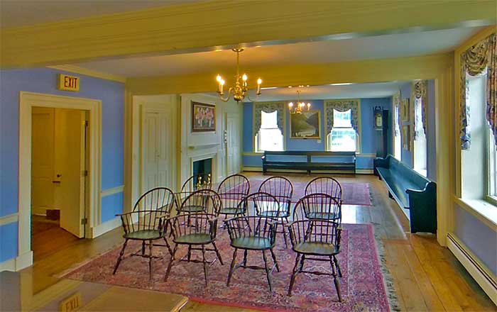 Monroe County Historical Association interior room