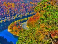 Mount Tammany Trail Aerial View