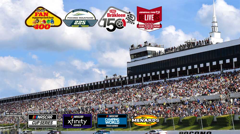 NASCAR Weekend Saturday stands