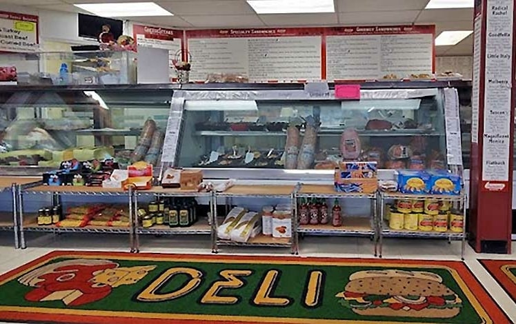 NY Deli & Catering interior store