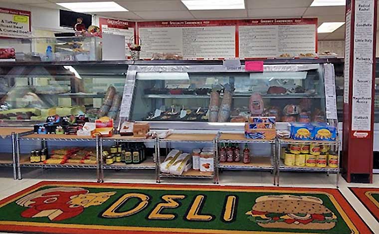 NY Deli & Catering interior store