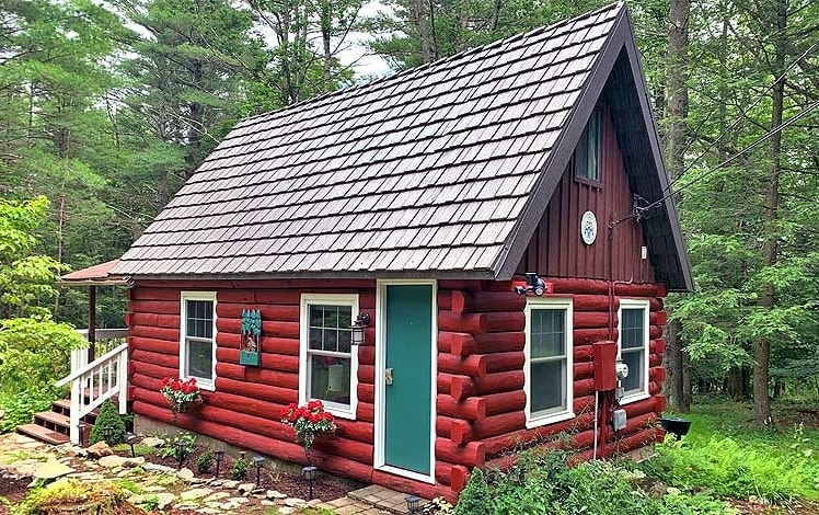 Norwegian Cabin Exterior
