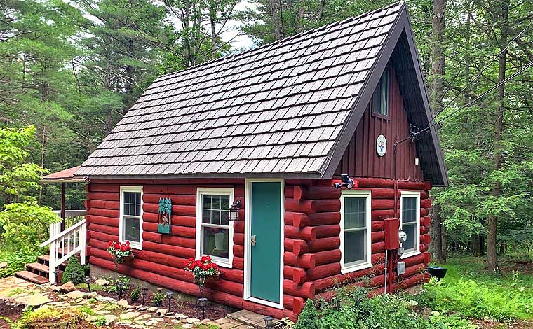 Norwegian Cabin Exterior