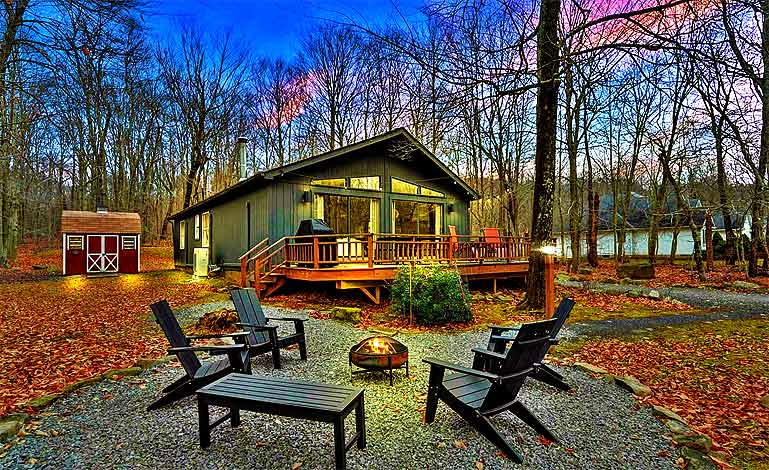 Oak View Cabin Exterior
