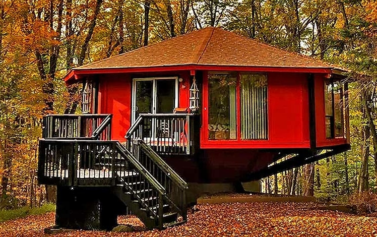 The Octagonal House Exterior