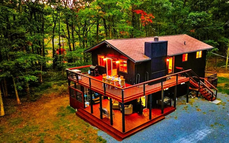 Pa Pocono Chalet Exterior