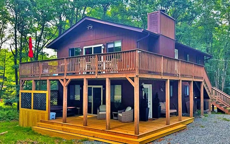 Pa Pocono Chalet Exterior