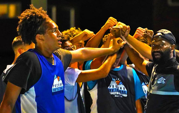 Pocono Invitational Basketball Camp Campers