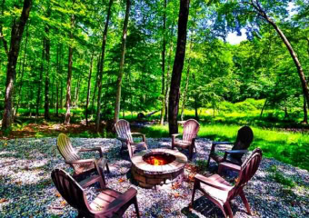 Pocono Lodge Fire Pit