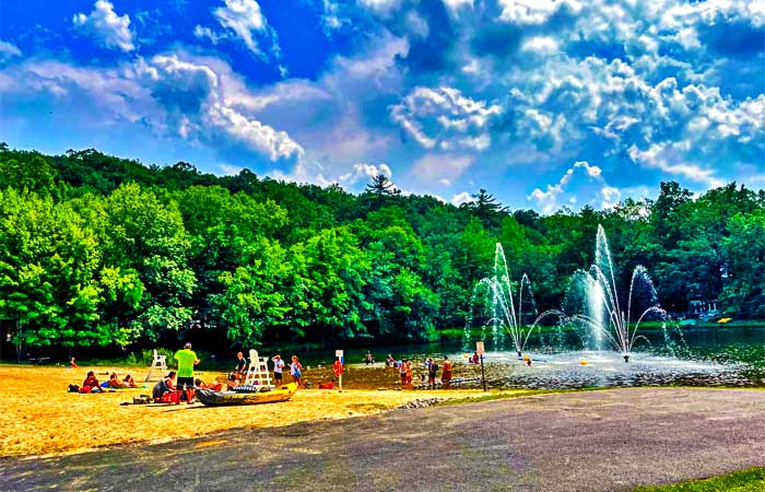 Pocono Lodge Swimming Area