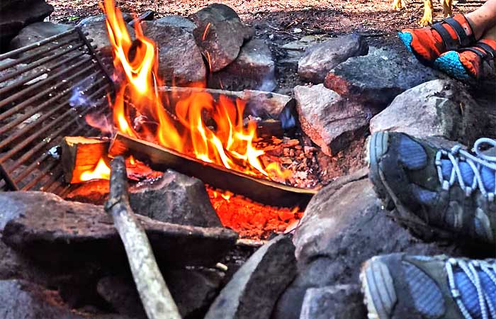 Quilted Woods Fire Pit