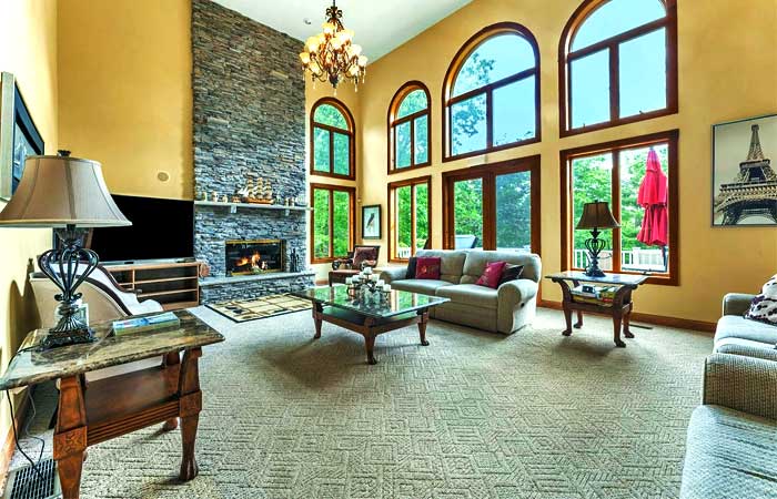 Red Rock Luxury House Living Room