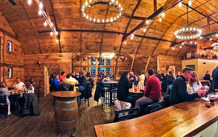 Richmond Farm & Brewery interior