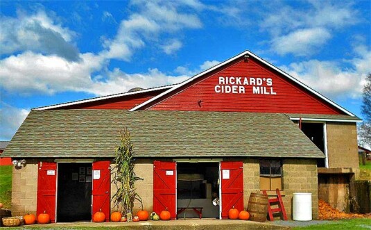 Rickard’s Cider Mill Exterior