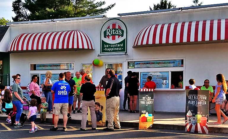 Rita's of Stroudsburg Exterior