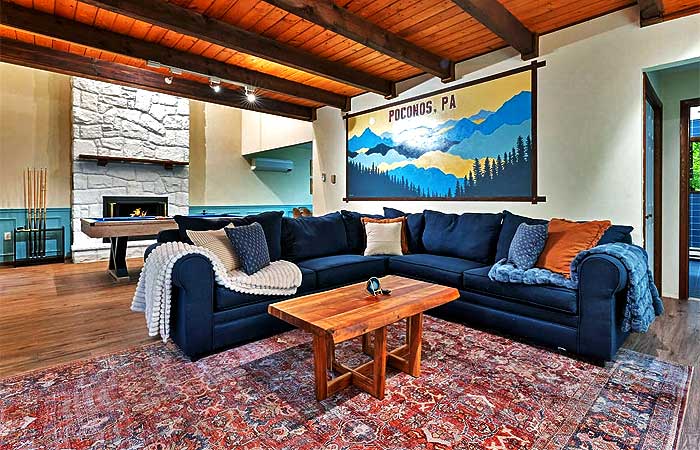 Riverbend Retreat Living Room