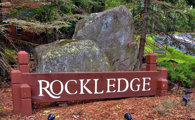 Rockledge on Wallenpaupack community sign