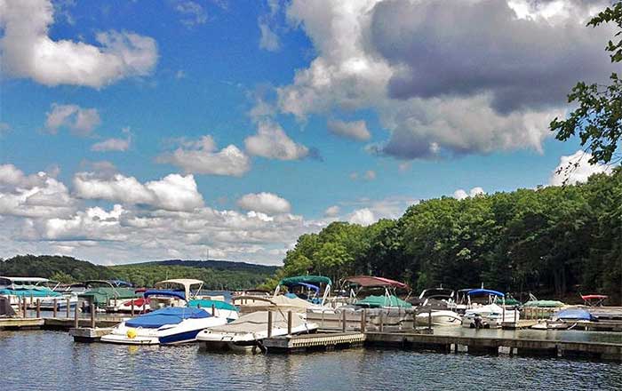 Rockledge on Wallenpaupack marina