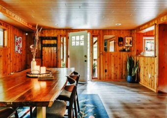 Rockpine Cabin Dining Area