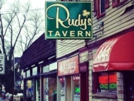 Rudy's Tavern exterior of bar on street