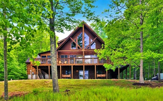 Secluded Cabin with Swim Hole Exterior