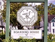 Seminary Hill Boarding House sign