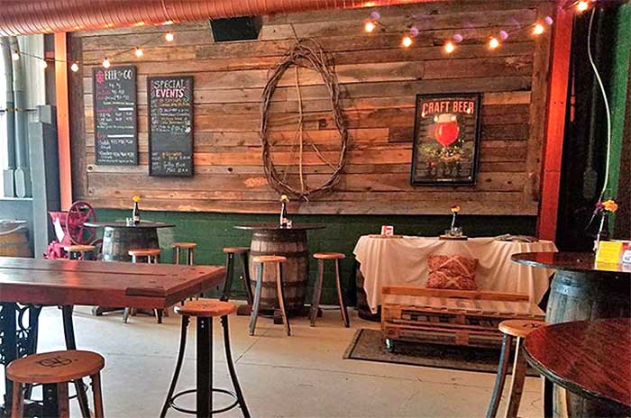 Shawnee Craft Brewery Taproom interior