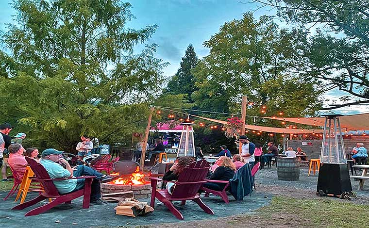 Shawnee Craft Brewing beer garden