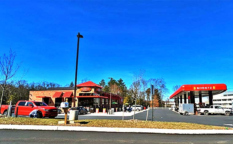 Sheetz Swiftwater Exterior