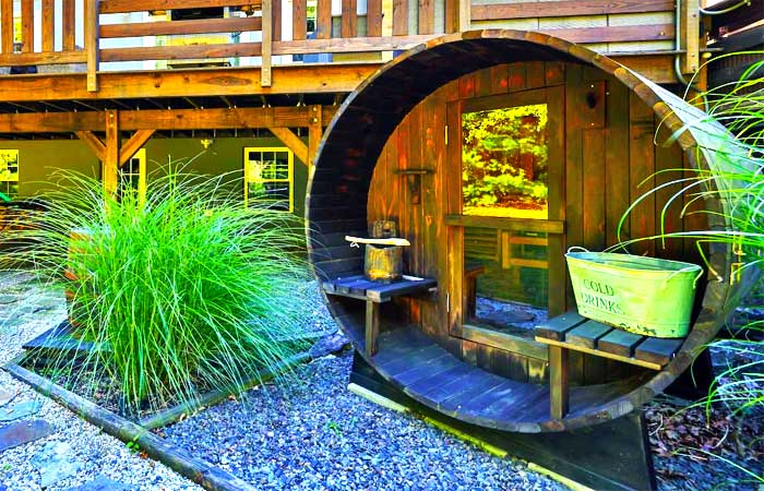 Simply Serene 48 Outdoor Barrel Sauna