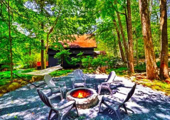 Skylight Chalet Fire Pit