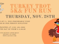 Skytop Turkey Trot & Fun Run Poster