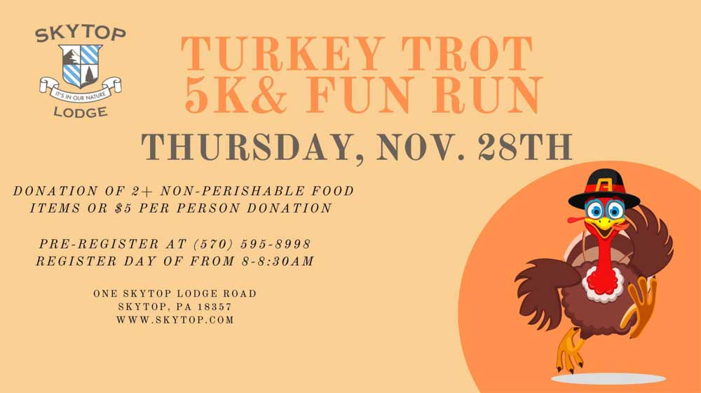 Skytop Turkey Trot & Fun Run Poster