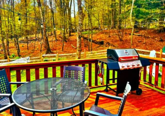 Smallwood Lake Cabin Deck