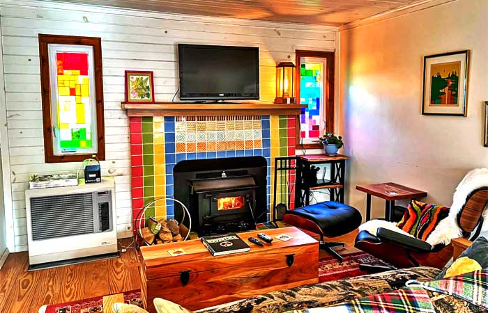 Smallwood Lake Cabin Living Room