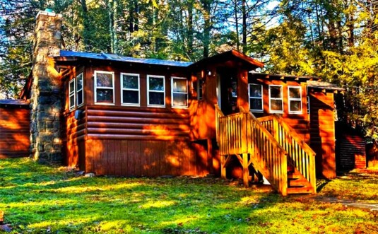 Smallwood 2-Lot Cabin Exterior