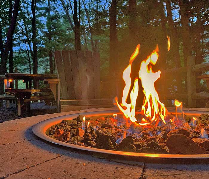 s'more trailside dining fire pit