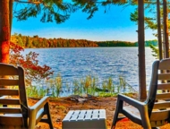 Sunset Lake House Lakefront