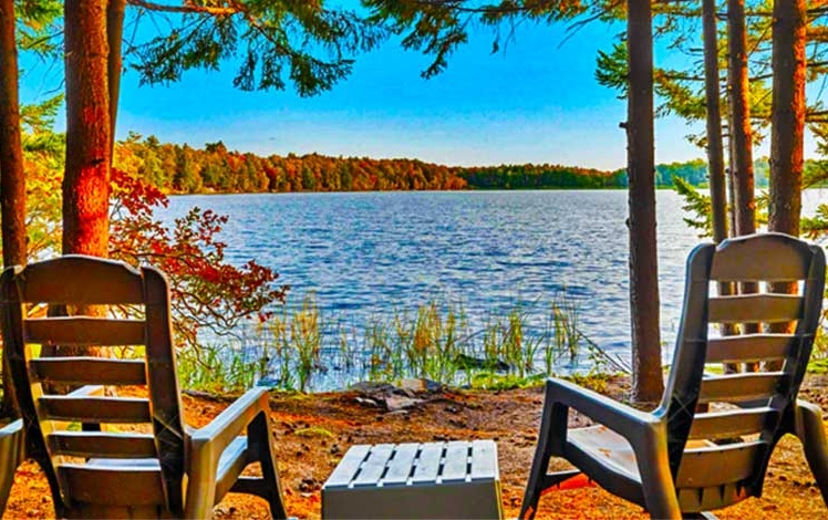Sunset Lake House Lakefront