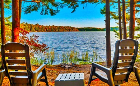 Sunset Lake House Lakefront