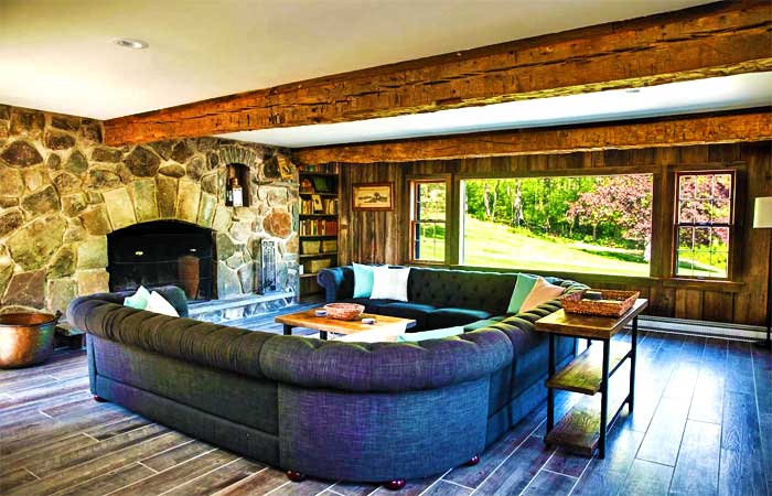 Sylvan Ridge Farmhouse Living Room