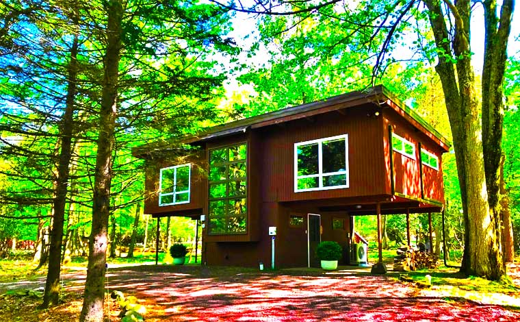 T House Lake Harmony Exterior