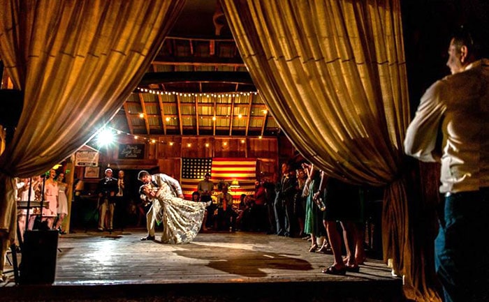 tall timber barn first dance