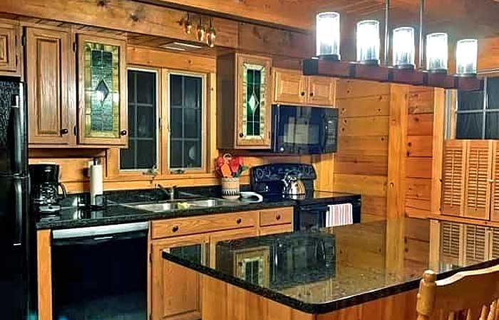 Tamarack Cabin Kitchen